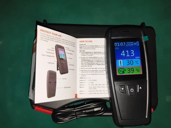 CO2 Humidity Temperature Meter  Central Engineering Works